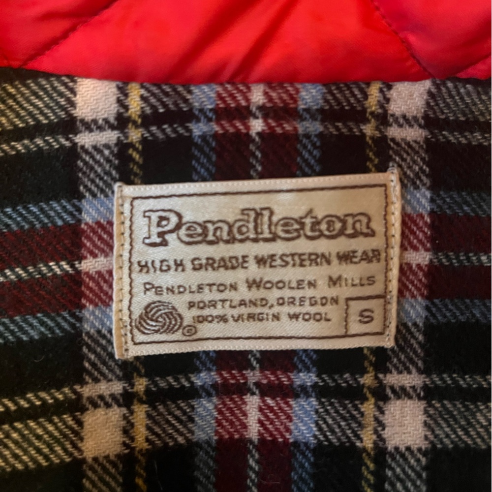 80’s Vintage Pendleton Plaid Wool Shirt. In flawless condition! Small. - Picture 2 of 7